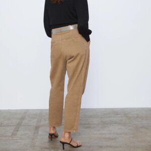 NWT ZARA | Slouchy Khaki Pant | Sz. 0